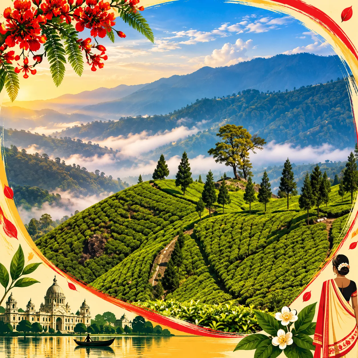 Sourenee Tea Estate Mirik Image