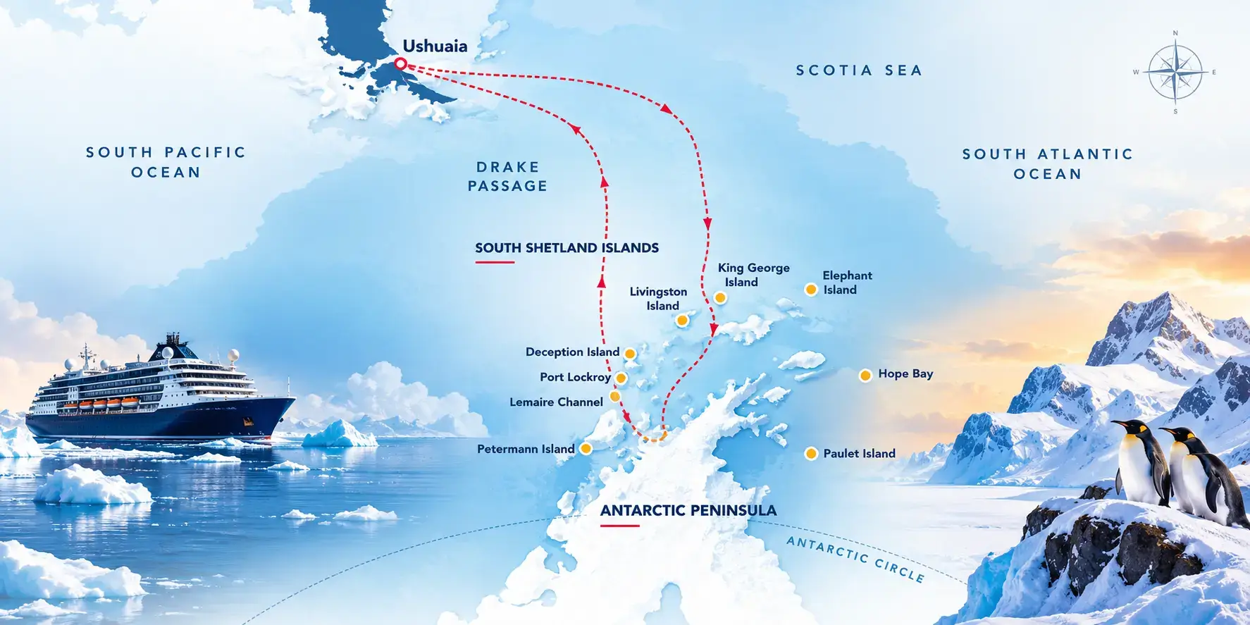 Option 1 Antartictica Tour